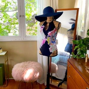 Trina Turk one piece bathing suit.